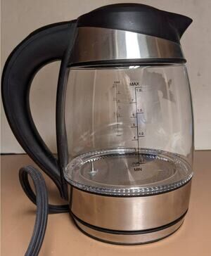 Kalorik 1.8L Electric Water Kettle for Coffee or Tea College Dorm Cooking New